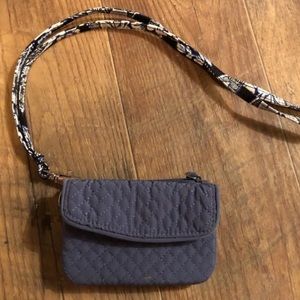 Vera bradley wallet and lanyard